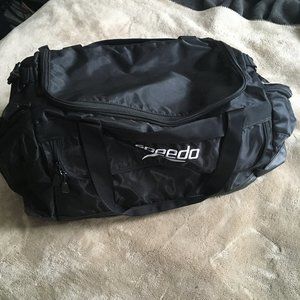 Speedo - medium black duffel bag